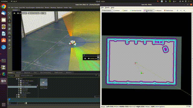 Wheeled-legged navigation
